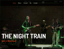 Tablet Screenshot of nighttrainblues.com